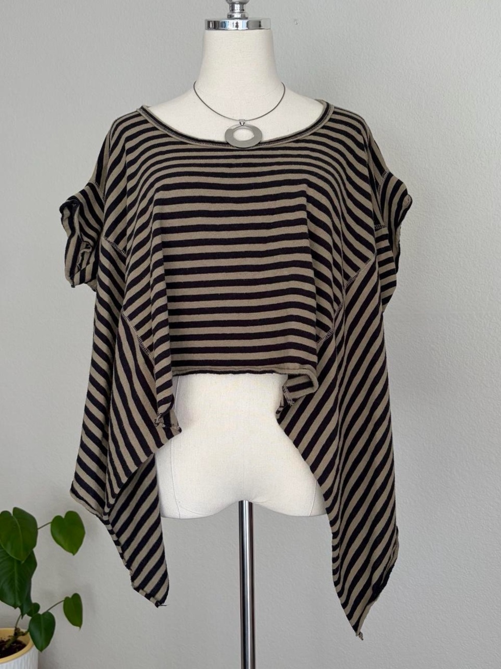 We The Free Striped Angel Tee